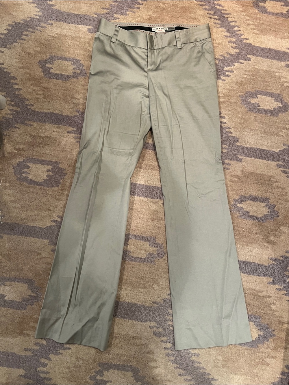 Alice + Olivia Sage Workwear Trousers